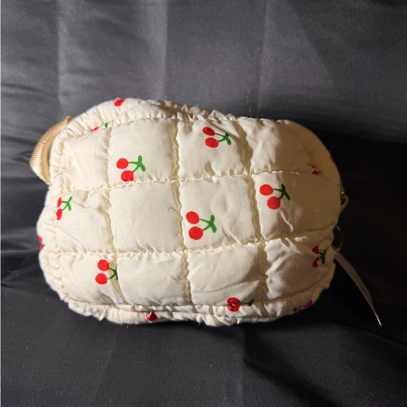 Quilted Crossbody with Cherry Design. - Picture 2 of 4